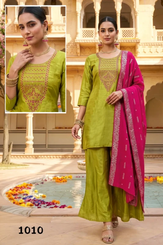 Beautiful Dnp Glamour Roman Glass Top Bottom With Dupatta Wholesale 2026