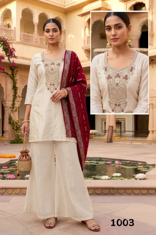 Beautiful Dnp Glamour Roman Glass Top Bottom With Dupatta Wholesale 2026