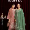 Ibiza Kaifiya Linen Cotton Jacquard Work Salwar Kameez Collection Wholesale