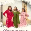 Wooglee Rudrika Viscose Weaving Thread Worked Kurti With Bottom Dupatta Wholesale