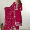 FFD Georgette Festival Readymade Dress Wholesale