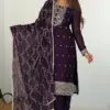 FFD Georgette Embroidery Readymade Dress Wholesale