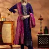 FFD Art Silk Embroidery Weaving Readymade Dress Wholesale