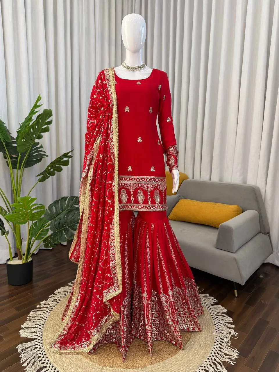 Deepika 6003 Chinon Silk Party Wear Readymade Dress Wholesale