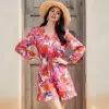 Shiv 418 Floral Printed Frock Kurti Wholesale