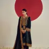RBC 1126 Velvet Embroidery Work Readymade Dress Wholesale