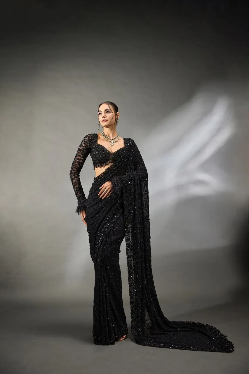 Tamanna 3474 Georgette Trending Bollywood Party Wear Saree Wholesale