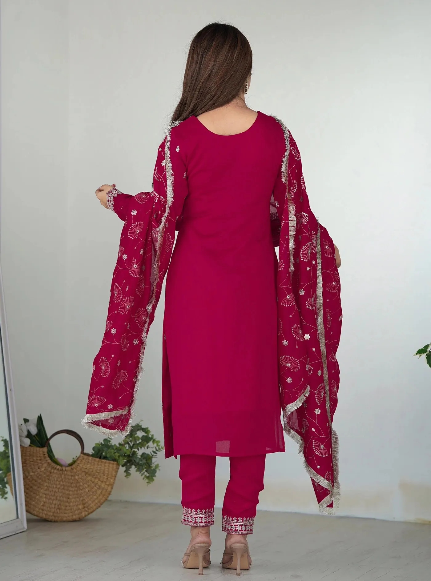 Stylish FFD Georgette Festival Readymade Dress Wholesale 2026