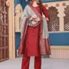 Shiv 6006 Roman Silk Embroidery Wholesale Readymade Dress Wholesale