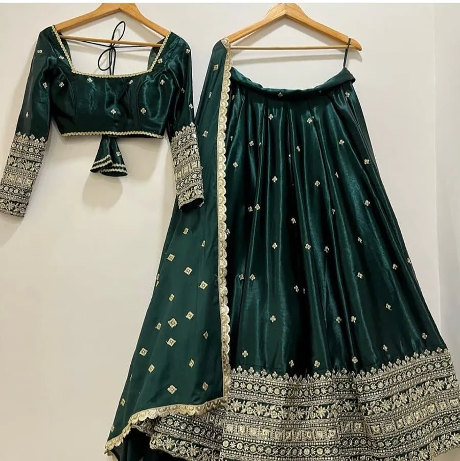 Launching FFD Chinon Party Wear Lehenga Choli Wholesale 2026
