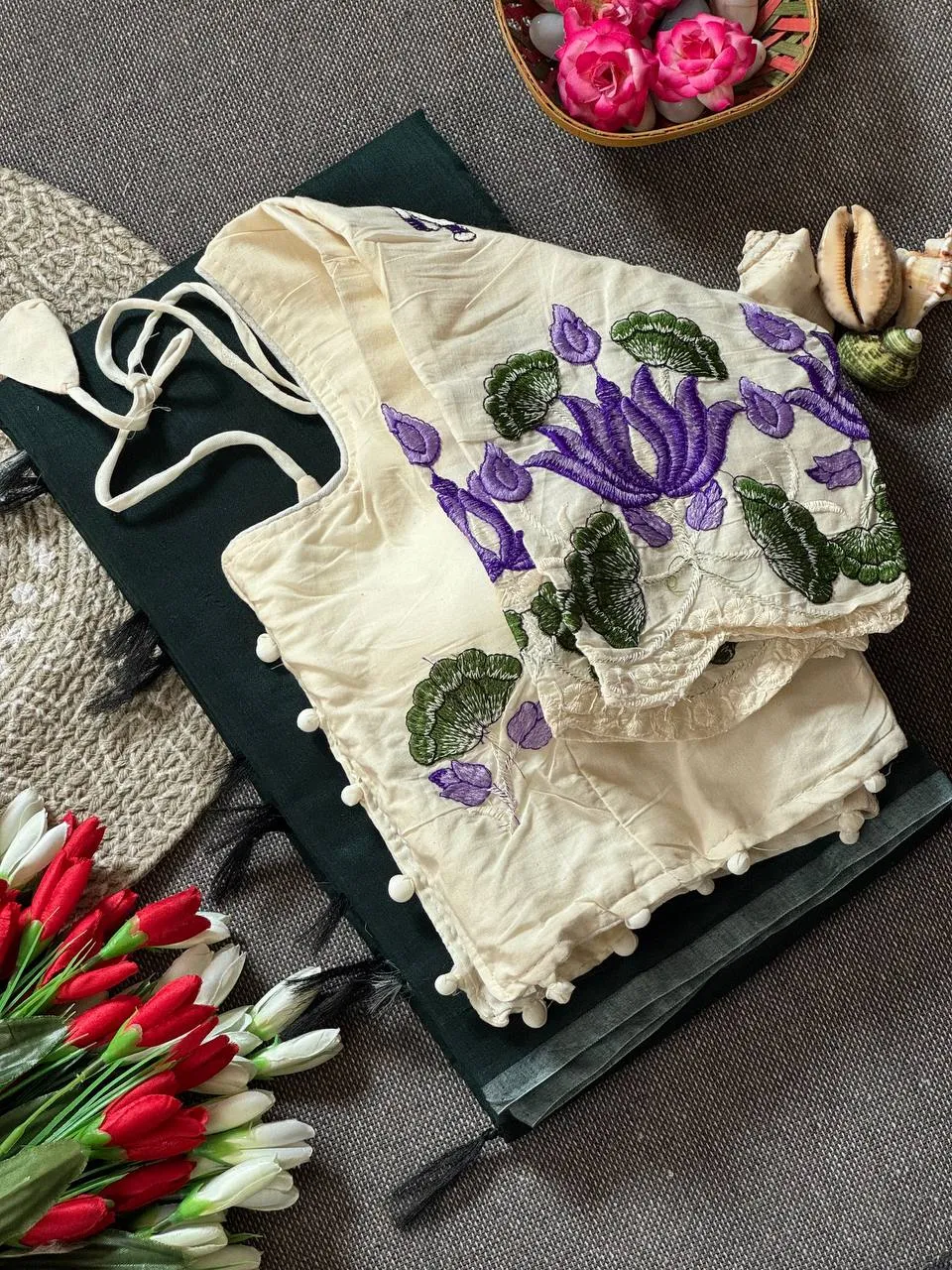 Buy WMS Loom Chanderi Cotton Saree Wholesale 2026
