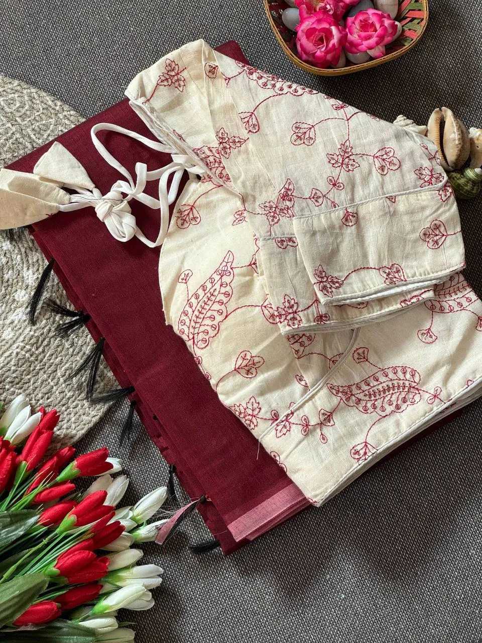Buy WMS Loom Chanderi Cotton Saree Wholesale 2026