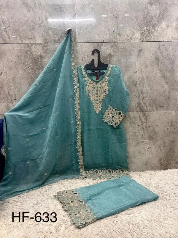 Buy Hoor Tex 633 A To D Crunchy Embroidered Salwar Kameez Wholesale 2026