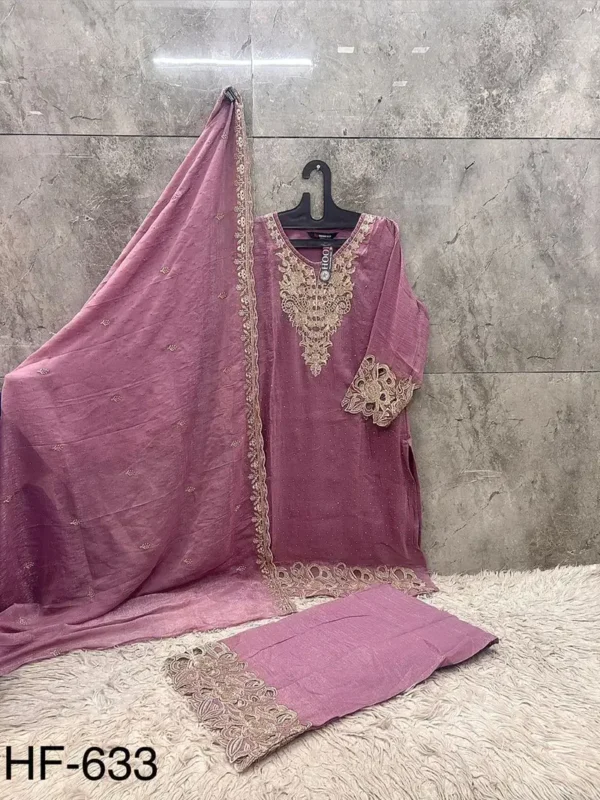 Buy Hoor Tex 633 A To D Crunchy Embroidered Salwar Kameez Wholesale 2026