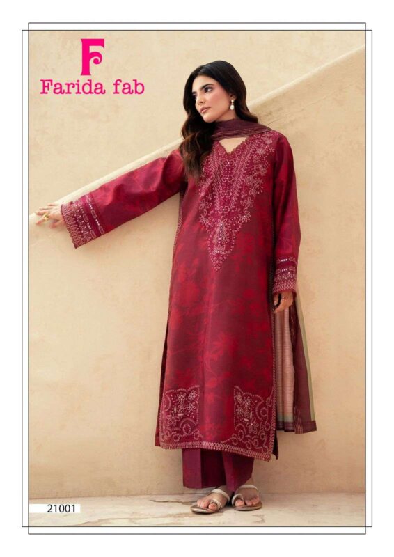 Beautiful Farida Sobia Nazir Vol 21 Readymade Karachi Kurti Pant With Dupatta Wholesale 2026