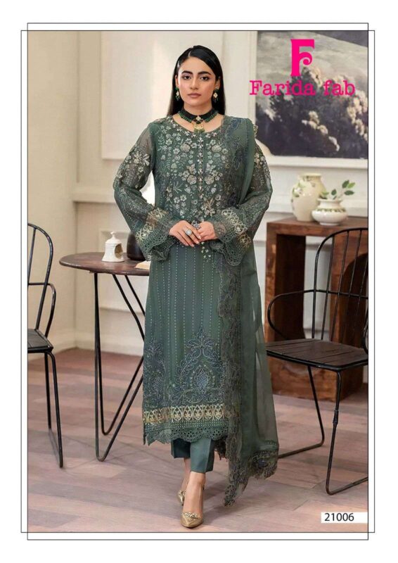 Beautiful Farida Sobia Nazir Vol 21 Readymade Karachi Kurti Pant With Dupatta Wholesale 2026