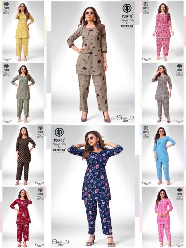 Stylish Deeptex Craze Vol 7 Cotton Printed Fancy Cord Set Collection Wholesale 2026