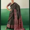 Rajtex Pure Ajrakh 033 Modal Satin Ajrakh Printed Saree Collection Wholesale