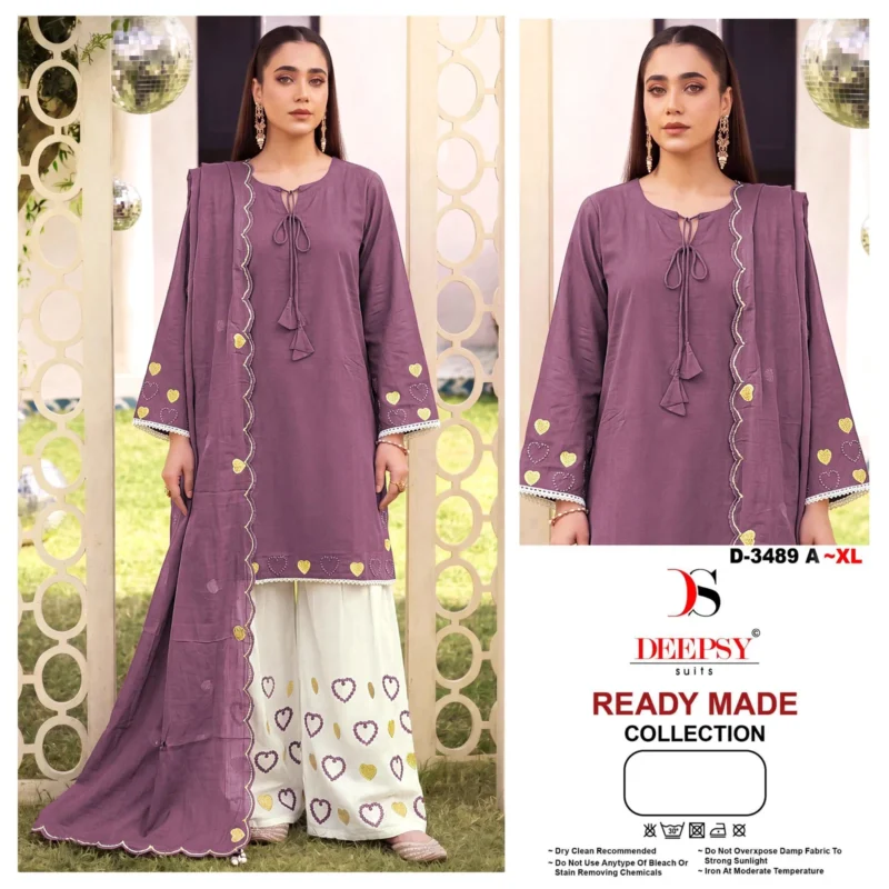Beautiful Deepsy D 3489 A To D Readymade Cotton Embroidered Salwar Kameez Wholesale 2026