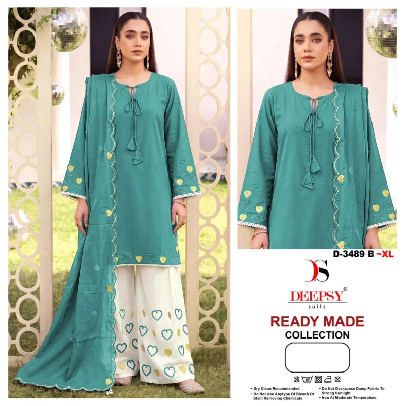 Beautiful Deepsy D 3489 A To D Readymade Cotton Embroidered Salwar Kameez Wholesale 2026