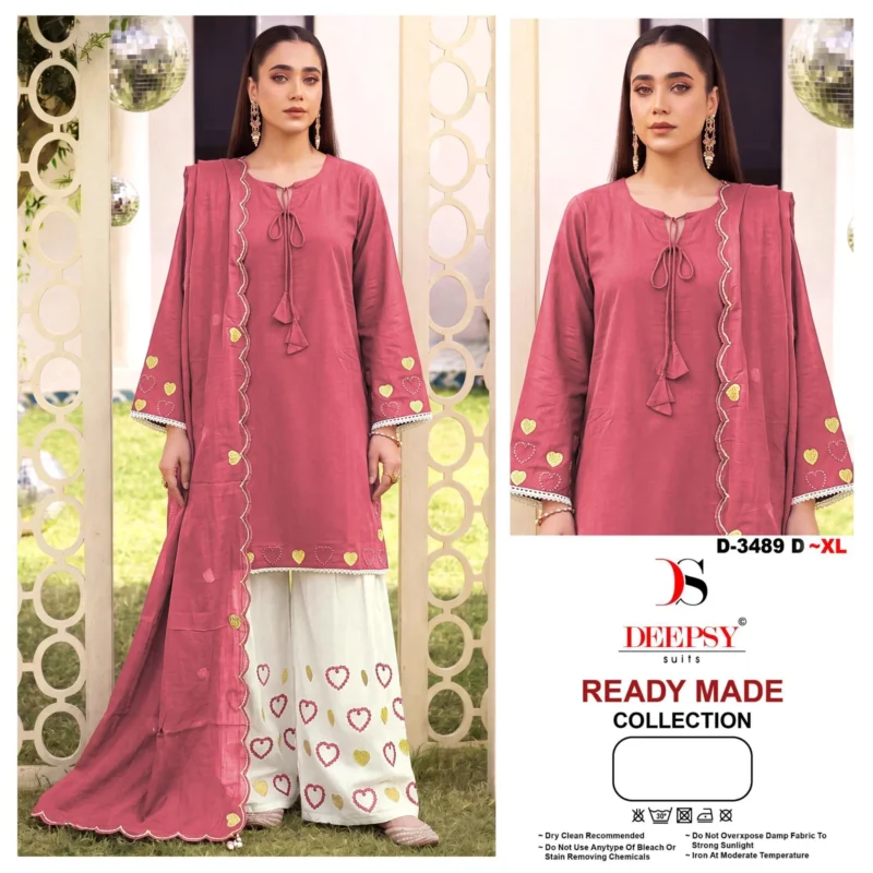 Beautiful Deepsy D 3489 A To D Readymade Cotton Embroidered Salwar Kameez Wholesale 2026