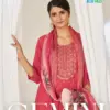 Blue Hills Gemini Rayon Foil Printed Kurti With Bottom Dupatta Wholesale