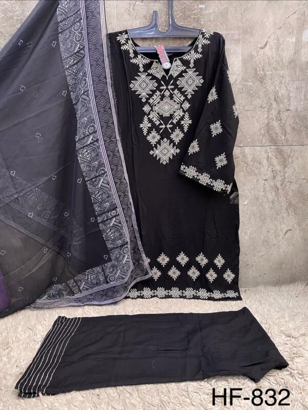 Latest Hoor Tex 832 A To D Rayon Embroidered Salwar Kameez Wholesale 2026