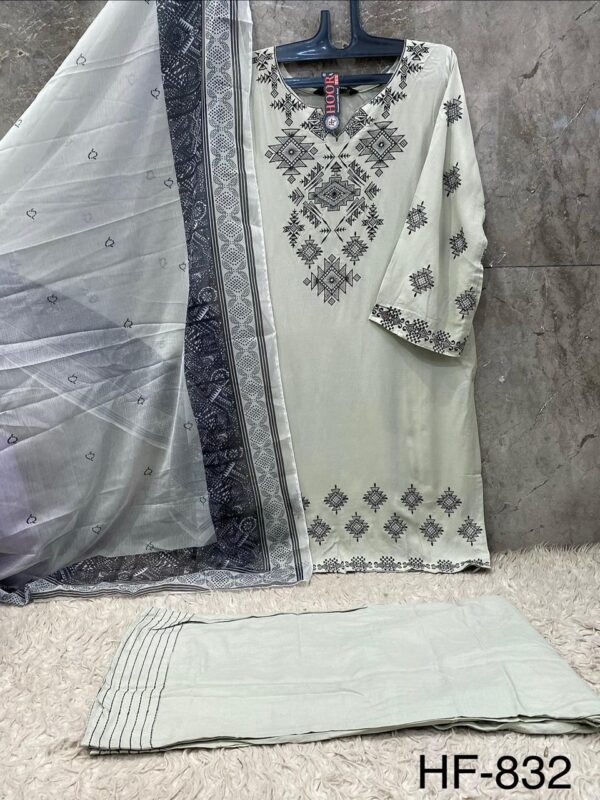 Latest Hoor Tex 832 A To D Rayon Embroidered Salwar Kameez Wholesale 2026