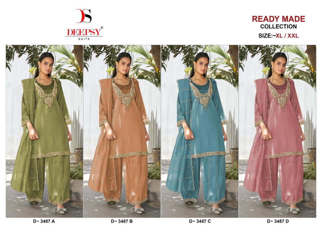 Stylish Deepsy D 3487 Salsa Silk Beats Worked Salwar Kameez Wholesale 2026