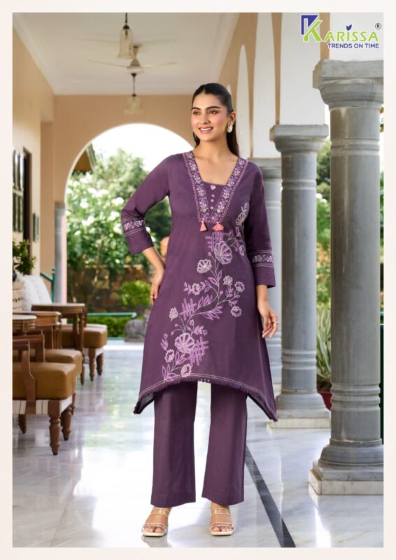 Launching Karissa Amrita Bombay Cotton Handworked Kurti With Bottom Wholesale 2026