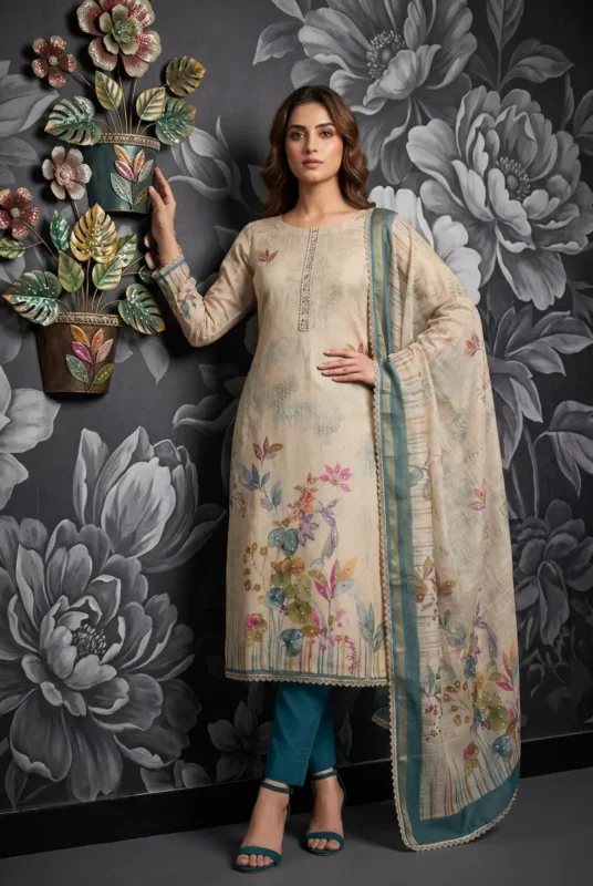 Launching Roohaa Vol 30 Cotton Linen Simmar Printed Kurti With Bottom Dupatta Wholesale 2026
