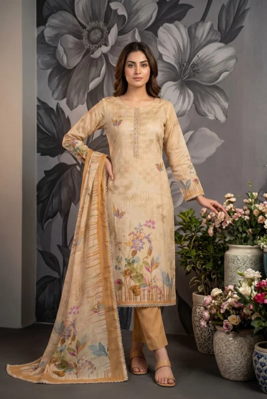 Launching Roohaa Vol 30 Cotton Linen Simmar Printed Kurti With Bottom Dupatta Wholesale 2026