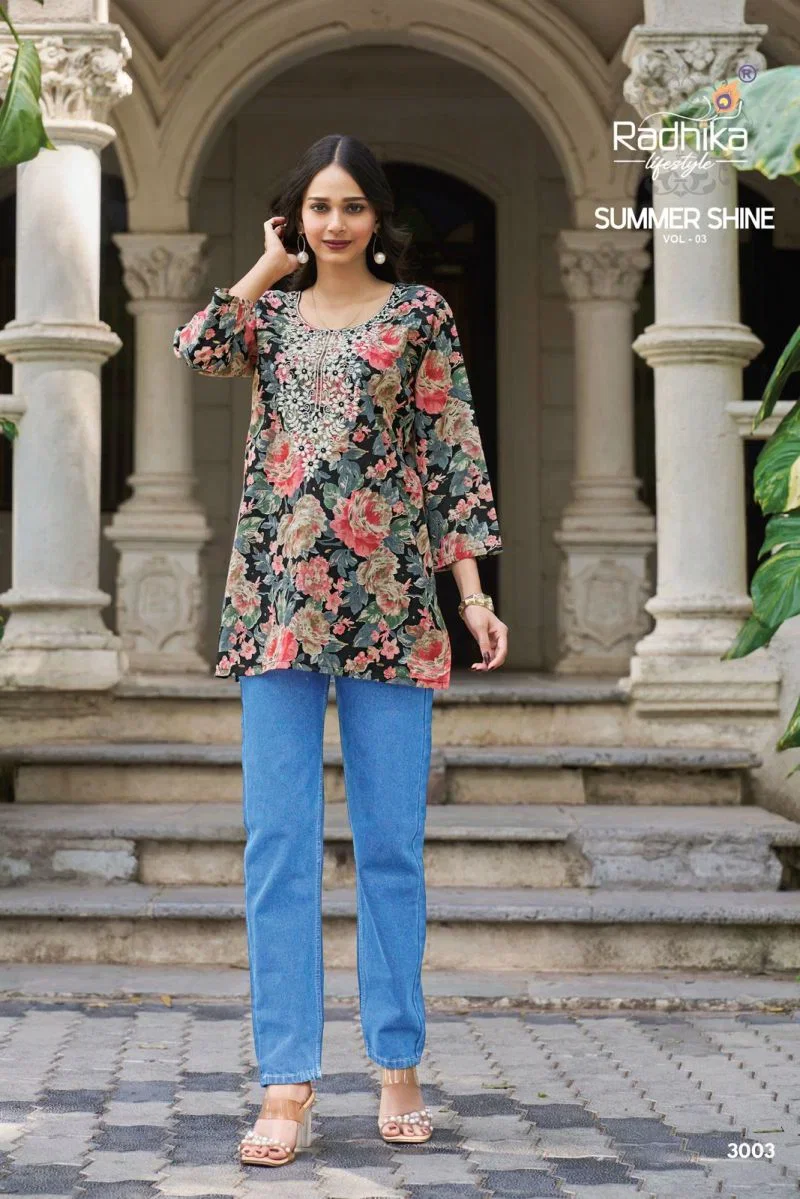 Radhika Summer Shine Vol 3 Cotton Fancy Top Collection Wholesale 5 Beautiful Radhika Summer Shine Vol 3 Cotton Fancy Top Collection Wholesale 2026
