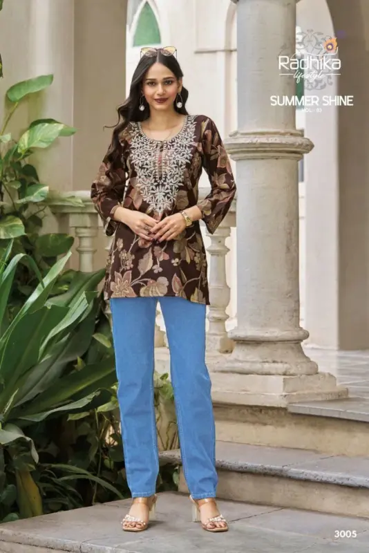 Beautiful Radhika Summer Shine Vol 3 Cotton Fancy Top Collection Wholesale 2026 5 Beautiful Radhika Summer Shine Vol 3 Cotton Fancy Top Collection Wholesale 2026