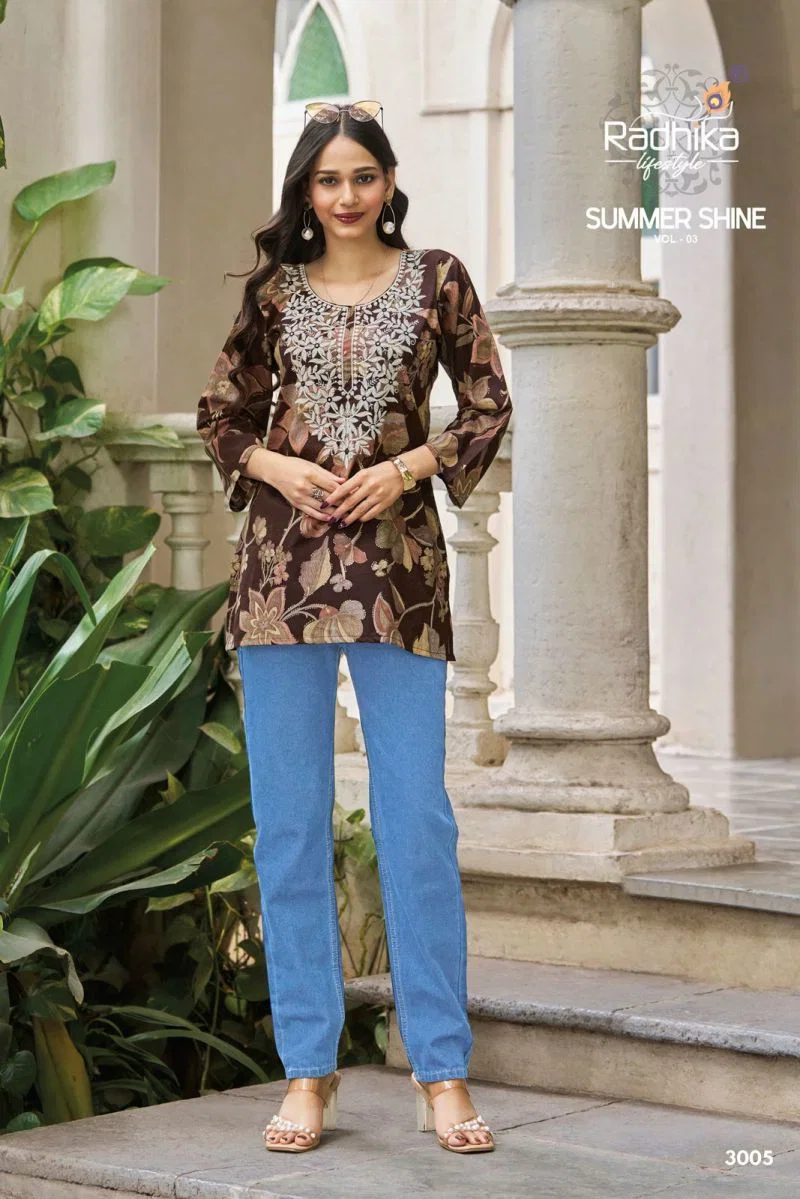 Radhika Summer Shine Vol 3 Cotton Fancy Top Collection Wholesale 7 Beautiful Radhika Summer Shine Vol 3 Cotton Fancy Top Collection Wholesale 2026