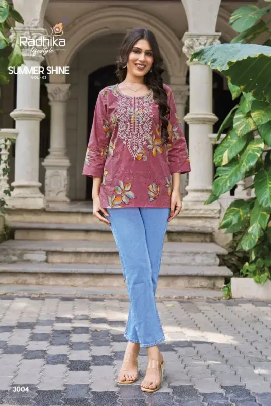 Beautiful Radhika Summer Shine Vol 3 Cotton Fancy Top Collection Wholesale 2026 6 Beautiful Radhika Summer Shine Vol 3 Cotton Fancy Top Collection Wholesale 2026