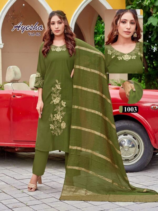 Buy Dnp Ayesha Vichitra Silk Kurti Bottom With Dupatta Wholesale 2026 3 Buy Dnp Ayesha Vichitra Silk Kurti Bottom With Dupatta Wholesale 2026