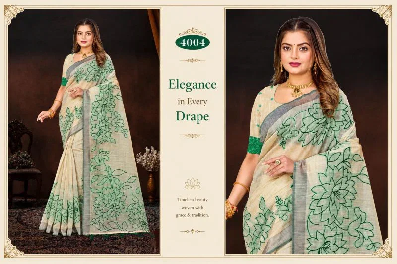 Bunawat Aarika Cotton 2 Sangam Printed Saree Collection Wholesale 7 Bunawat Aarika Cotton 2 Sangam Printed Saree Collection Wholesale