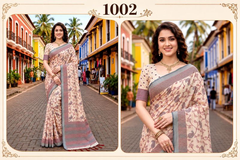 Bunawat Ruchi Cotton Woven Work Saree Wholesale 5 Bunawat Ruchi Cotton Woven Work Saree Wholesale