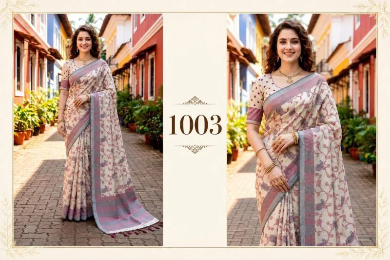 Bunawat Ruchi Cotton Woven Work Saree Wholesale 6 Bunawat Ruchi Cotton Woven Work Saree Wholesale