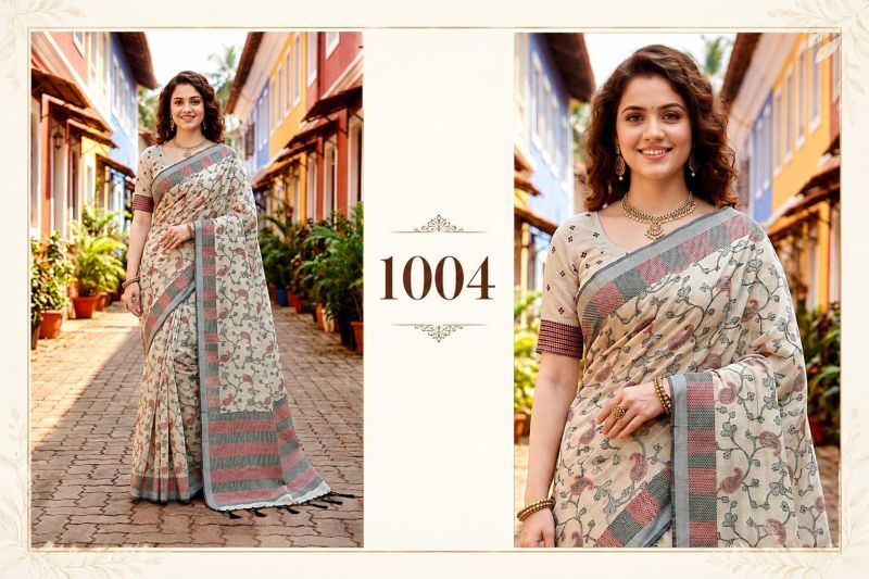 Bunawat Ruchi Cotton Woven Work Saree Wholesale 7 Bunawat Ruchi Cotton Woven Work Saree Wholesale