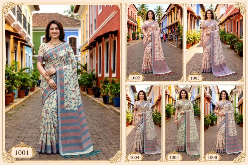 Bunawat Ruchi Cotton Woven Work Saree Wholesale 10 Bunawat Ruchi Cotton Woven Work Saree Wholesale