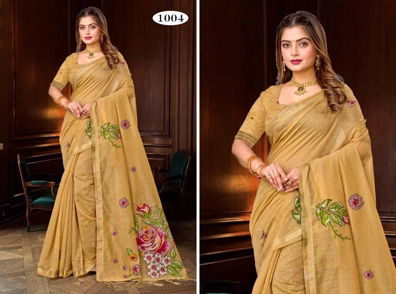 Bunawat Katha Vol 1 Cotton Woven Worked Saree Wholesale 7 Bunawat Katha Vol 1 Cotton Woven Worked Saree Wholesale