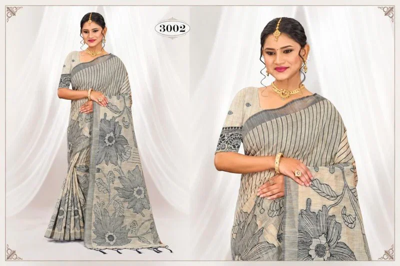 Bunawat Aarika Cotton 3 Cotton Woven Work Saree Wholesale 5 Bunawat Aarika Cotton 3 Cotton Woven Work Saree Wholesale