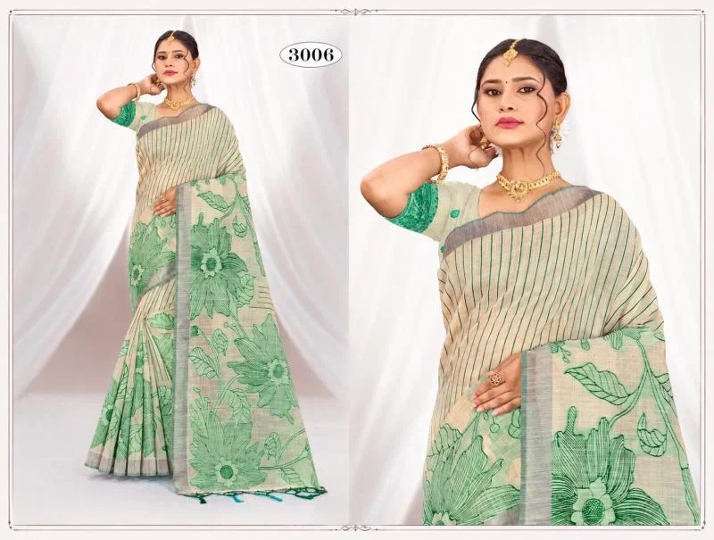 Bunawat Aarika Cotton 3 Cotton Woven Work Saree Wholesale 9 Bunawat Aarika Cotton 3 Cotton Woven Work Saree Wholesale