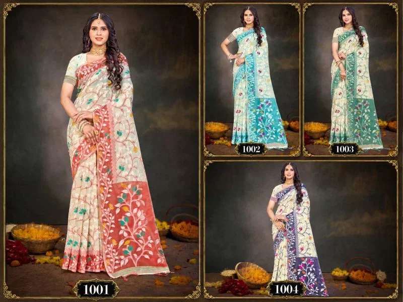 Bunawat Kashish 02 Cotton Sangam Printed Saree Wholesale 8 Bunawat Kashish 02 Cotton Sangam Printed Saree Wholesale