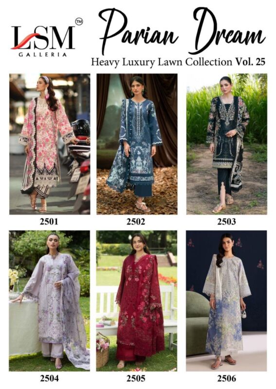 Stylish Lsm Parian Dream Vol 25 Readymade Cotton Karachi Kurti Set Wholesale 2026
