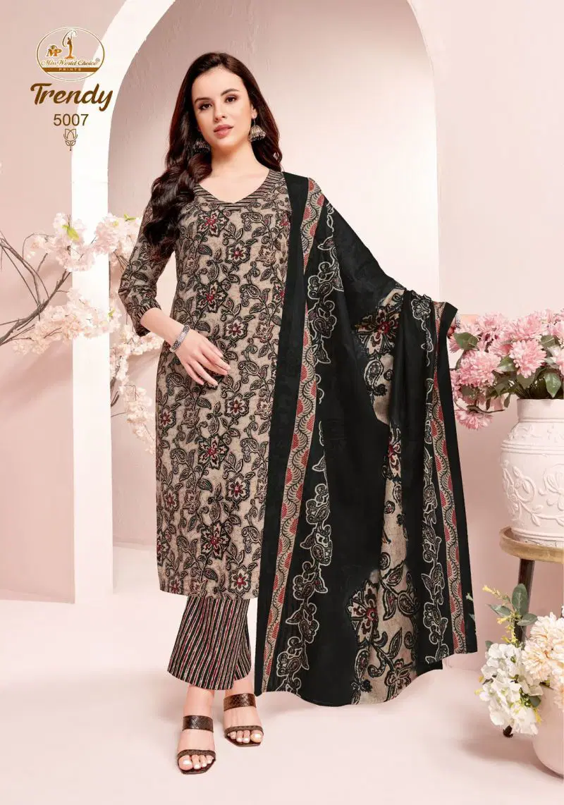 Miss World Trendy Vol 5 Readymade Cotton Printed Kurti Pant With Dupatta Wholesale 9 Launching Miss World Trendy Vol 5 Readymade Cotton Printed Kurti Pant With Dupatta Wholesale 2026