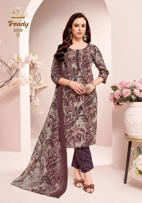 Launching Miss World Trendy Vol 5 Readymade Cotton Printed Kurti Pant With Dupatta Wholesale 2026 10 Launching Miss World Trendy Vol 5 Readymade Cotton Printed Kurti Pant With Dupatta Wholesale 2026