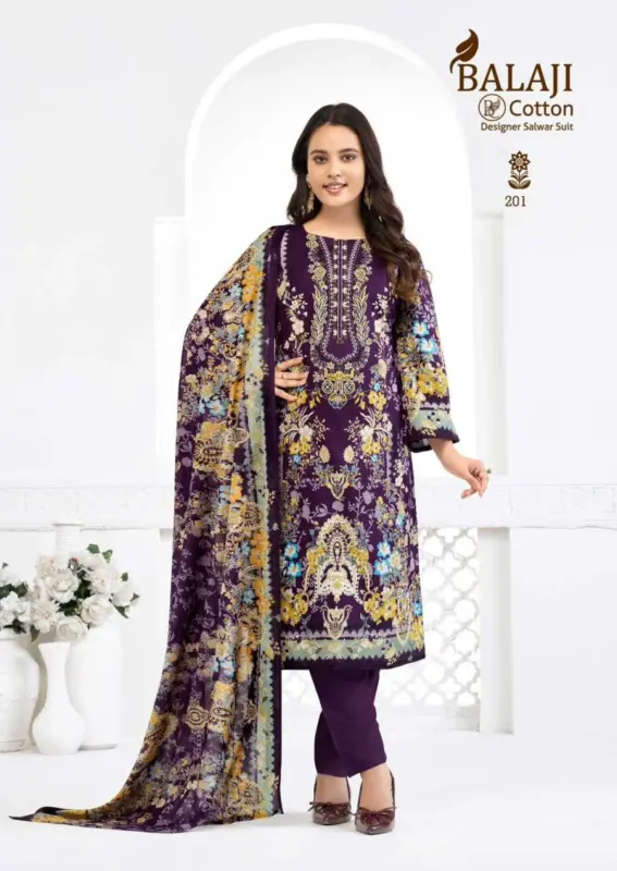 Beautiful Balaji Nargis Vol 2 Readymade Cotton Karachi Kurti Pant With Dupatta Wholesale 2026